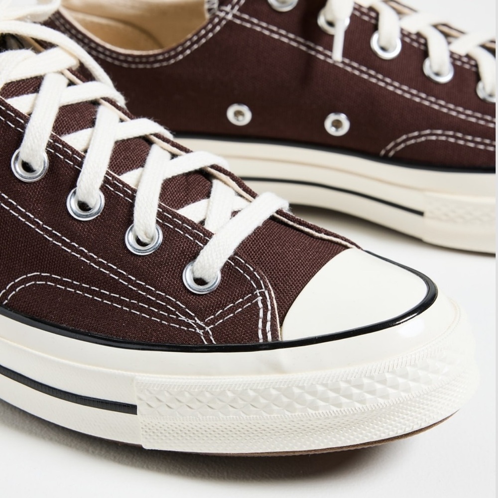 Converse Unisex Low Top Sneakers - Purple and White - Picture 4 of 11